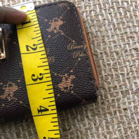 Beverly hills polo club brown and gold wallet cardholder purse - Picture 6 of 6